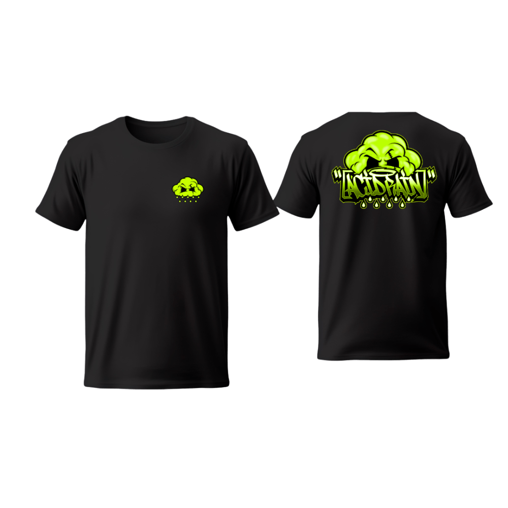 Acid Rain 'Angry Cloud' T-Shirt - Hi - Capa Hub Ltd