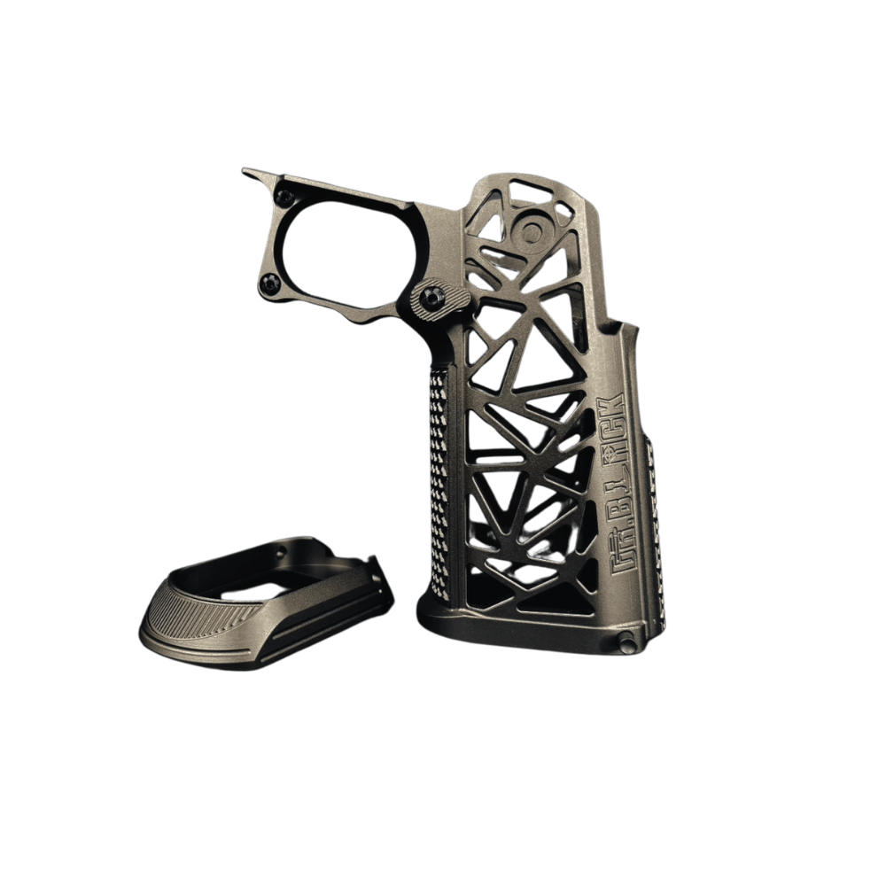 Dr.Black Aluminium Hi - Capa Grip - Skeleton - Type 'A' - Hi - Capa Hub Ltd