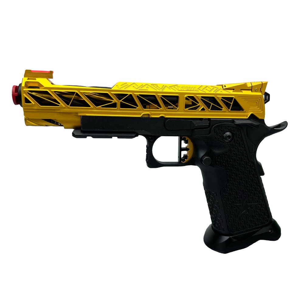 Dr.Black 'TYPE 800' Black & Gold Pre-Build from Tokyo Marui - Shop now at Hi-Capa Hub Ltd