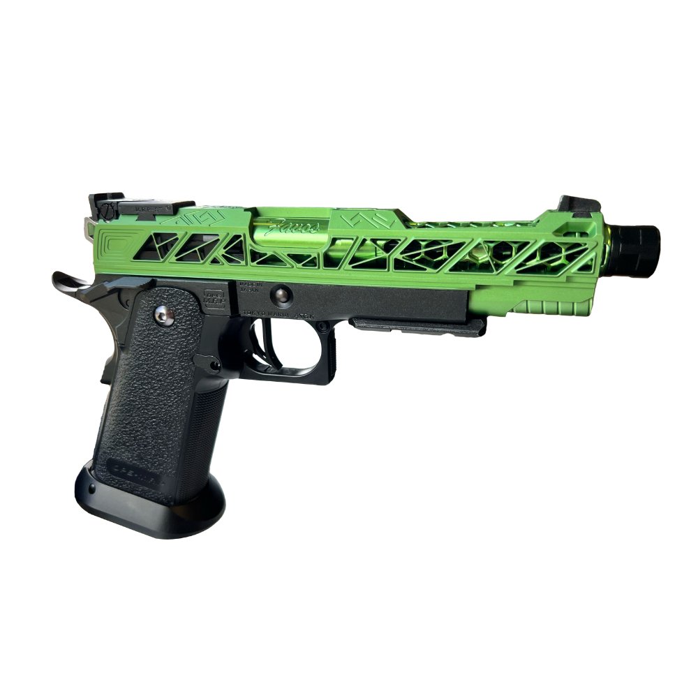 Dr.Black 'TYPE 800' Green & Black from Tokyo Marui - Shop now at Hi-Capa Hub Ltd