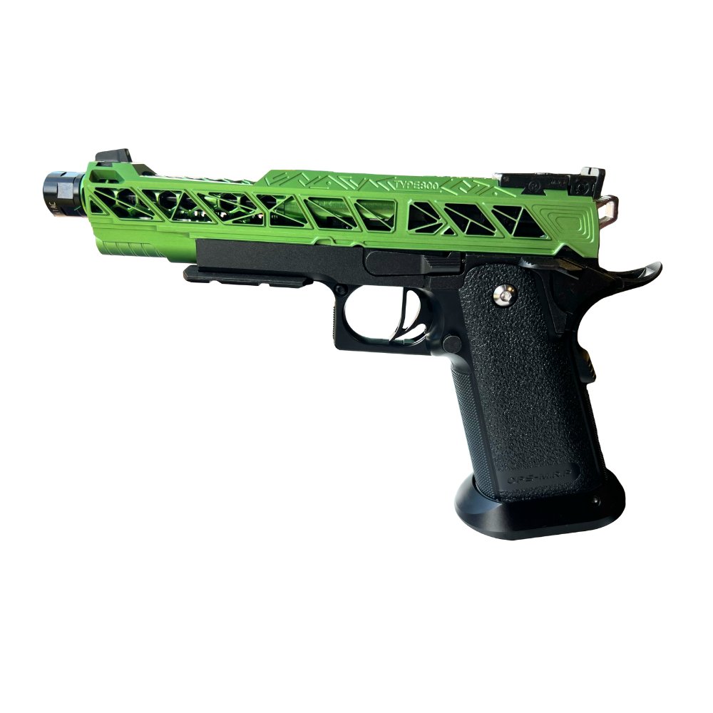 Dr.Black 'TYPE 800' Green & Black from Tokyo Marui - Shop now at Hi-Capa Hub Ltd