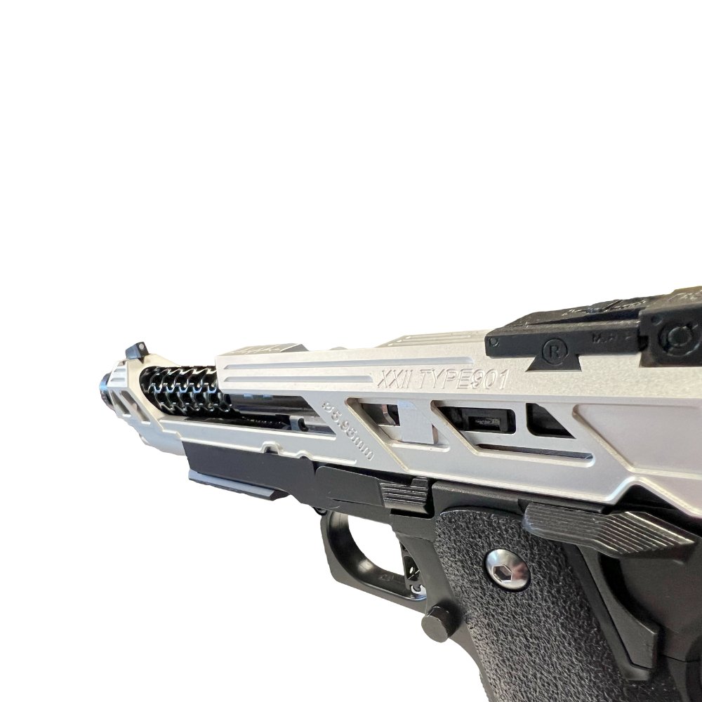 Dr.Black 'TYPE 901' Silver & Black from Tokyo Marui - Shop now at Hi-Capa Hub Ltd