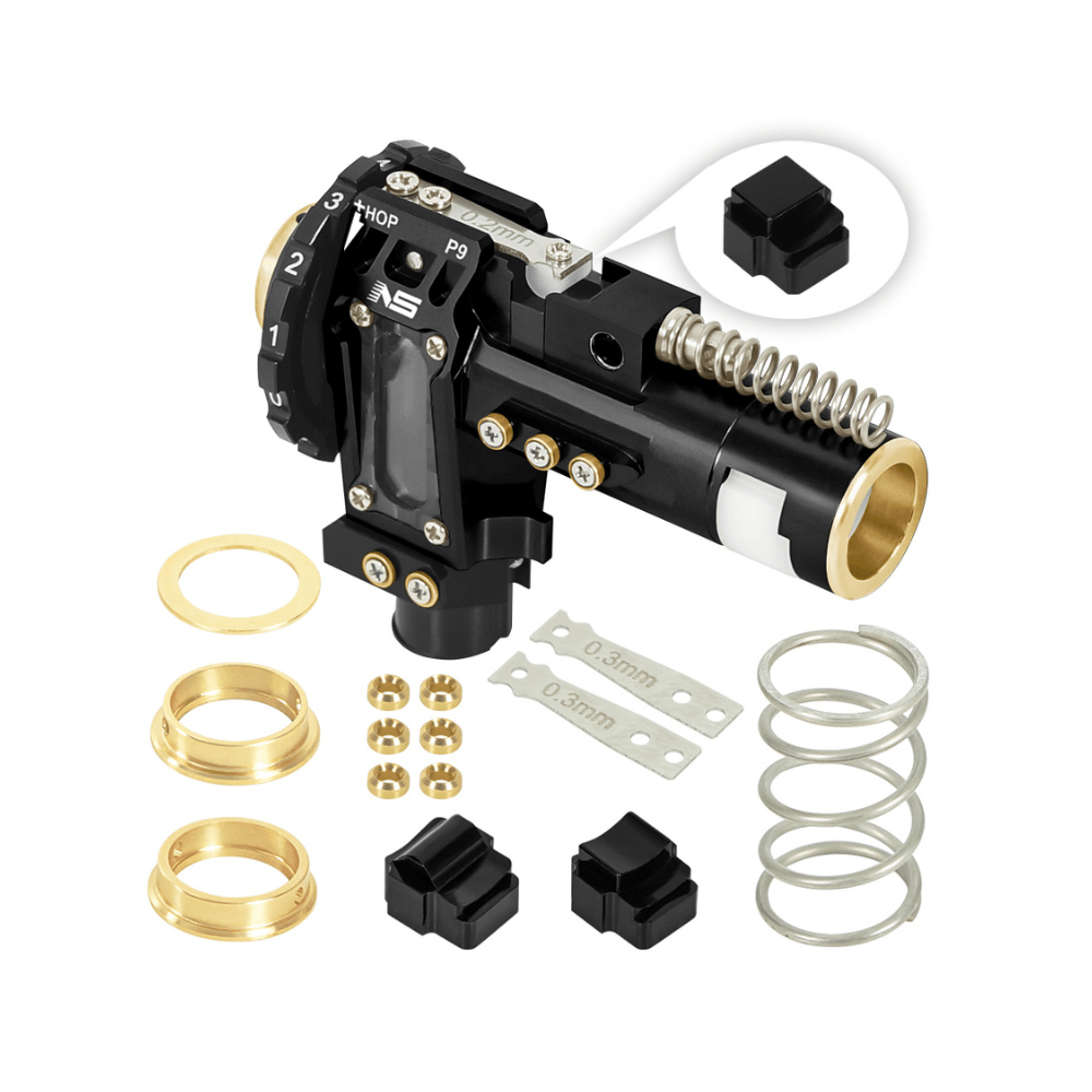 Nexxspeed CNC Aluminium Hopup Chamber For M4 AEG V2 airsoft UK
