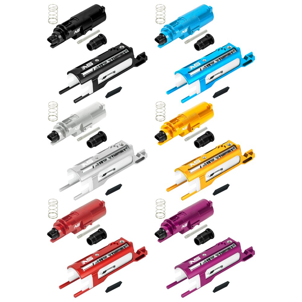 Nexxspeed CNC Aluminium Nozzle/BBU Set for Tokyo Marui Nozzle from NexxSpeed - Shop now at Hi-Capa Hub Ltd