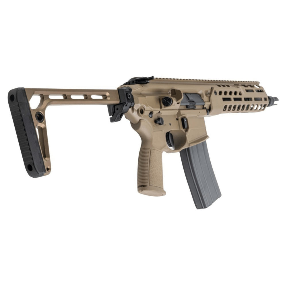 Salvo Precision MCX 10.5 Spear LT CSAW 5.56 GBBR GEN.2 - Tan airsoft UK