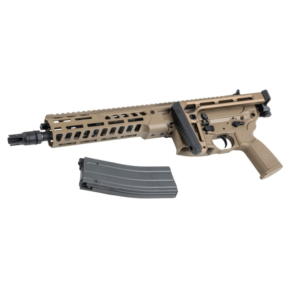 Salvo Precision MCX 10.5 Spear LT CSAW 5.56 GBBR GEN.2 - Tan airsoft UK