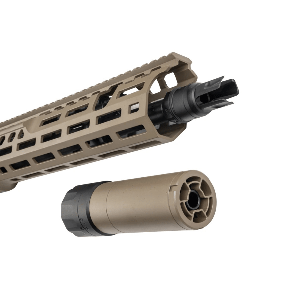 Salvo Precision MCX Hunter UKSF 13.1 MWS GBBR W/ Suppressor & Tracer airsoft UK