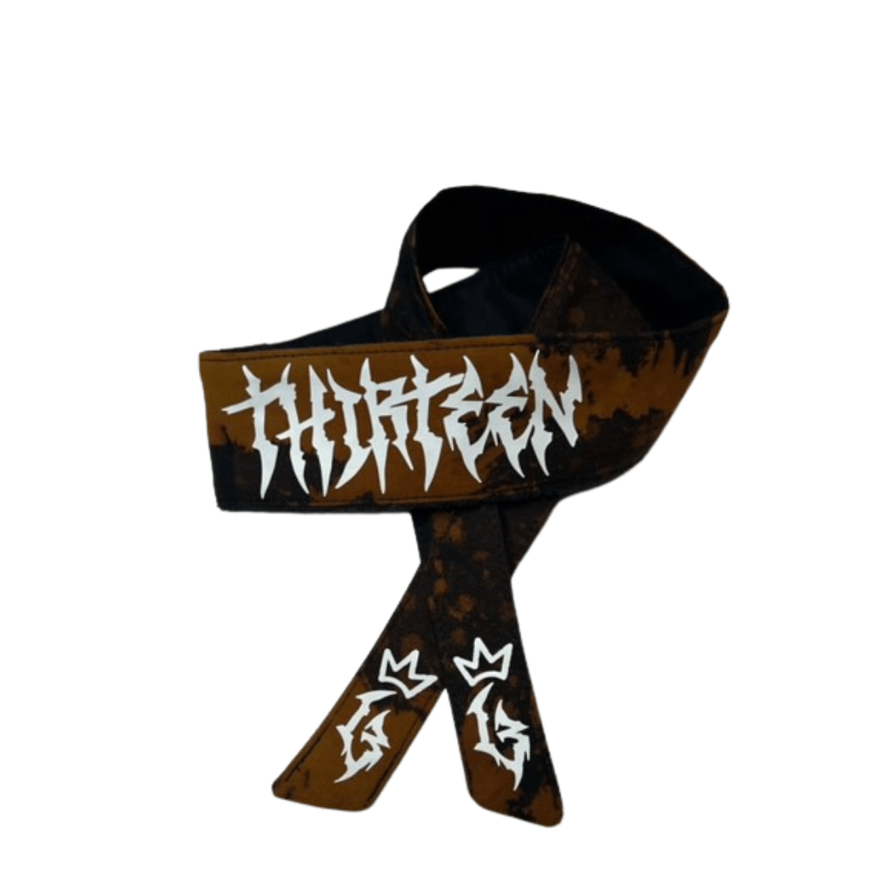 Thirteen Customs Head Band - Black/Brown Tie Dye - Hi - Capa Hub Ltd