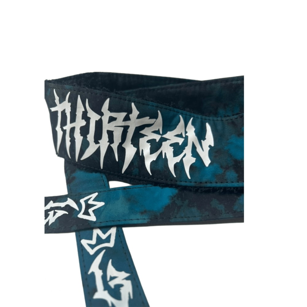 Thirteen Customs Head Band - Black/Teal Tie Dye - Hi - Capa Hub Ltd