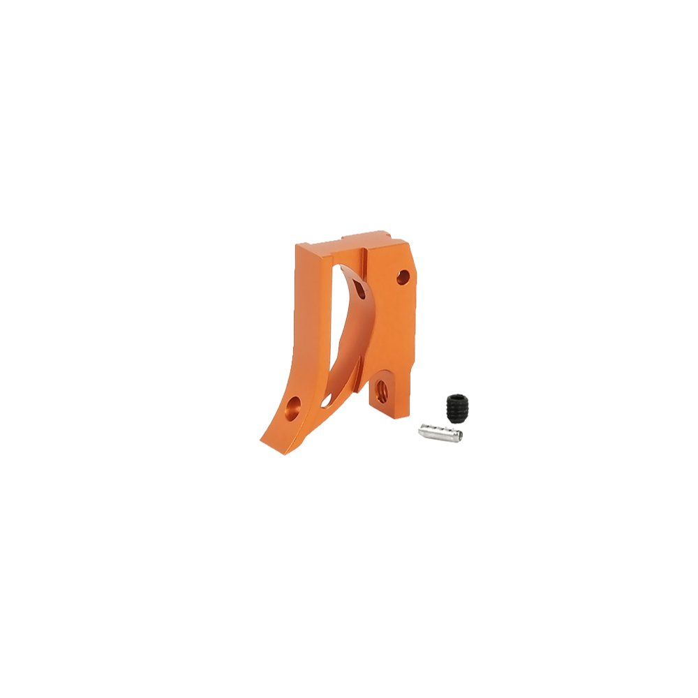 EDGE Aluminium 'T2' Trigger - Orange Triggers from EDGE - Shop now at Hi-Capa Hub Ltd