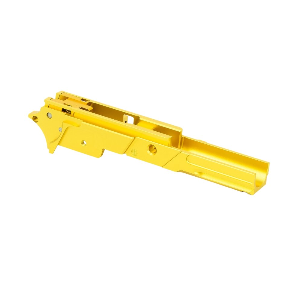 EDGE Custom “STRAT” Aluminium Frame for Hi-CAPA - Gold Advanced Frames from EDGE - Shop now at Hi-Capa Hub Ltd