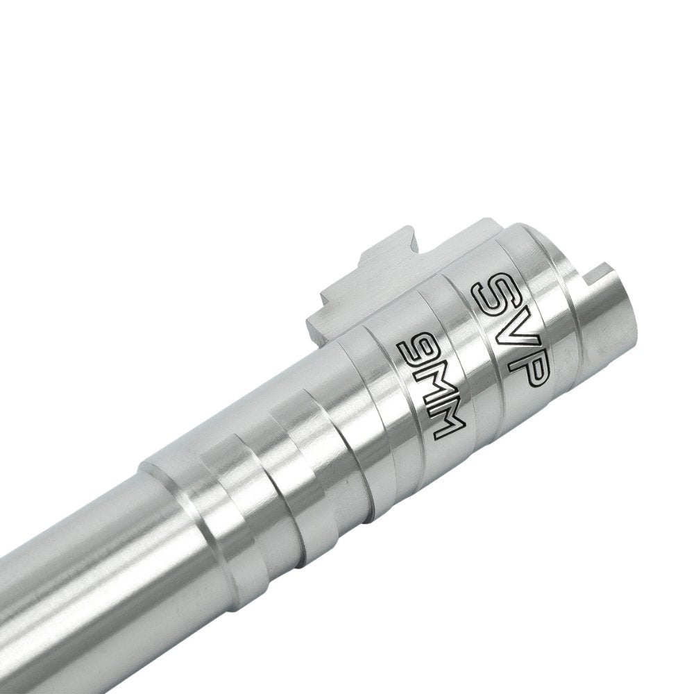Gunsmith Bros INFINITY SVP Steel Outer Barrel - 5.1 - Silver Outer Barrels from GunSmith Bros - Shop now at Hi-Capa Hub Ltd