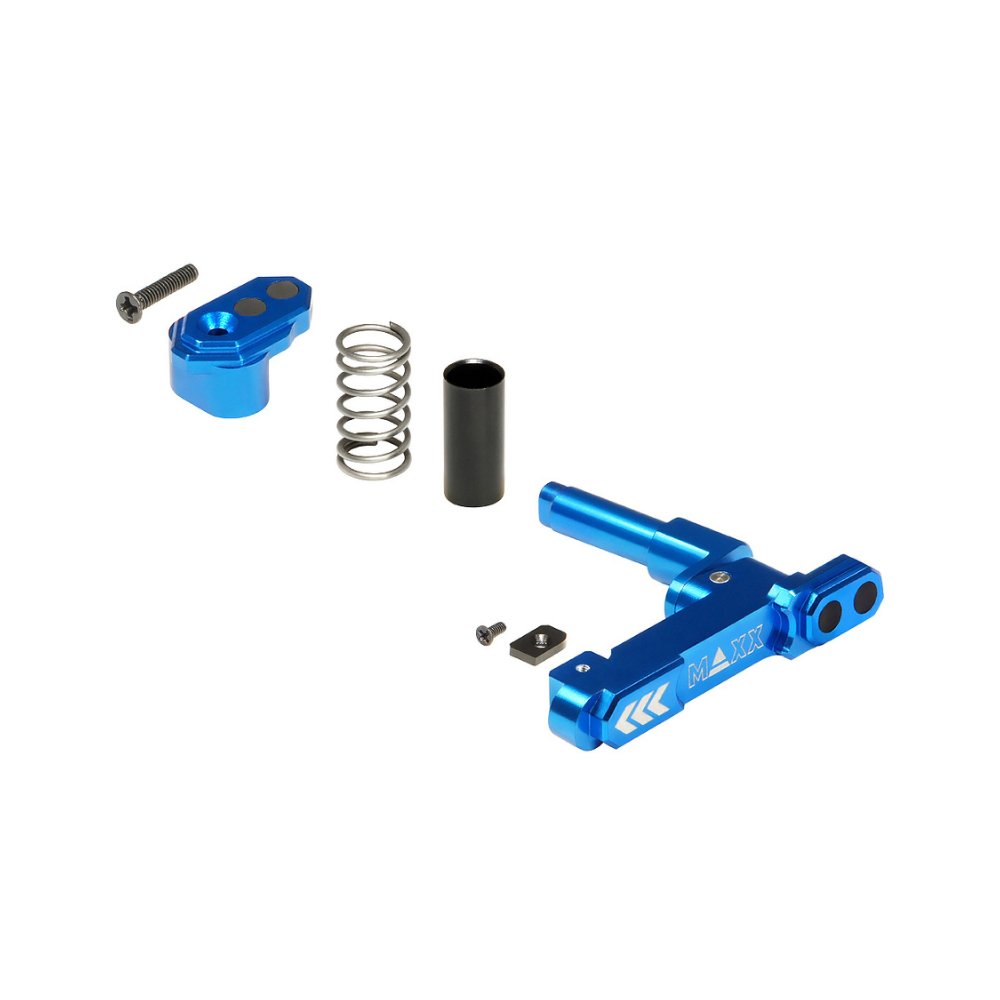 Maxx CNC Advanced Mag Release - Blue (Style B) from Maxx - Shop now at Hi-Capa Hub Ltd