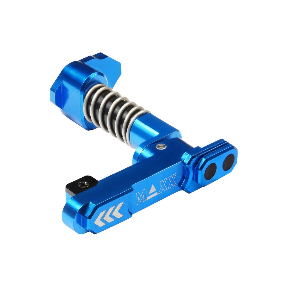 Maxx CNC Advanced Mag Release - Blue (Style B) from Maxx - Shop now at Hi-Capa Hub Ltd