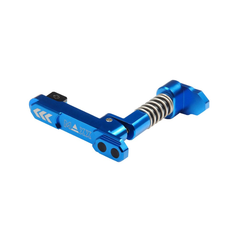 Maxx CNC Advanced Mag Release - Blue (Style B) from Maxx - Shop now at Hi-Capa Hub Ltd