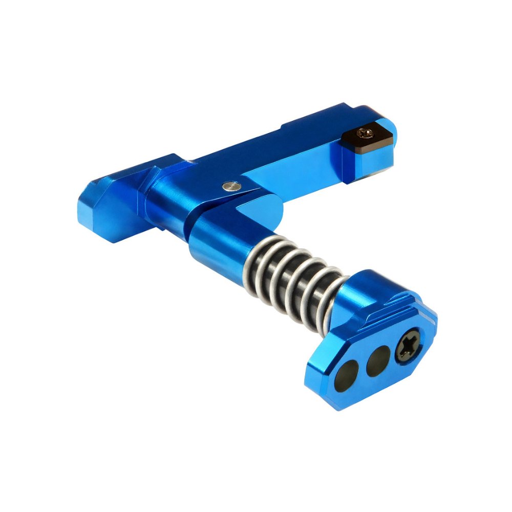 Maxx CNC Advanced Mag Release - Blue (Style B) from Maxx - Shop now at Hi-Capa Hub Ltd
