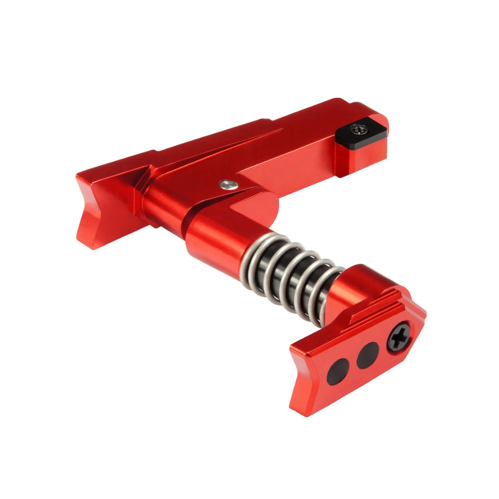 Maxx CNC Advanced Mag Release - Red (Style A) from Maxx - Shop now at Hi-Capa Hub Ltd