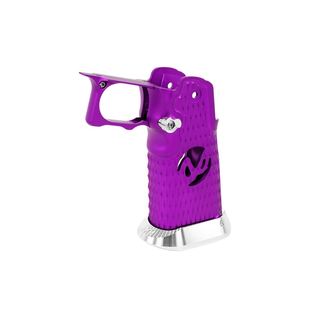 Airsoft Masterpiece Aluminium Grip for Hi-CAPA Type 8 - Purple Grips & Grip Accessories from Airsoft Masterpiece - Shop now at Hi-Capa Hub Ltd