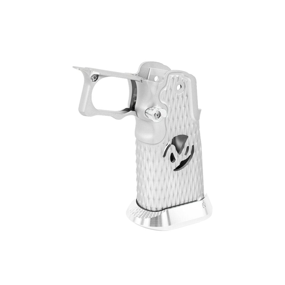Airsoft Masterpiece Aluminium Grip for Hi-CAPA Type 8 - Silver Grips & Grip Accessories from Airsoft Masterpiece - Shop now at Hi-Capa Hub Ltd