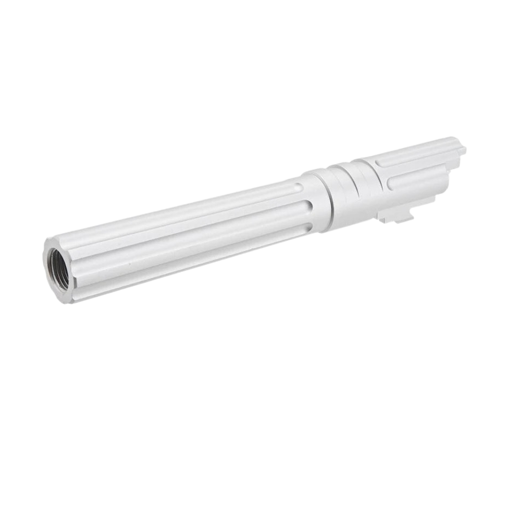 5KU Aluminium Threaded Outer Barrel - Type 1 - 5.1 - Silver