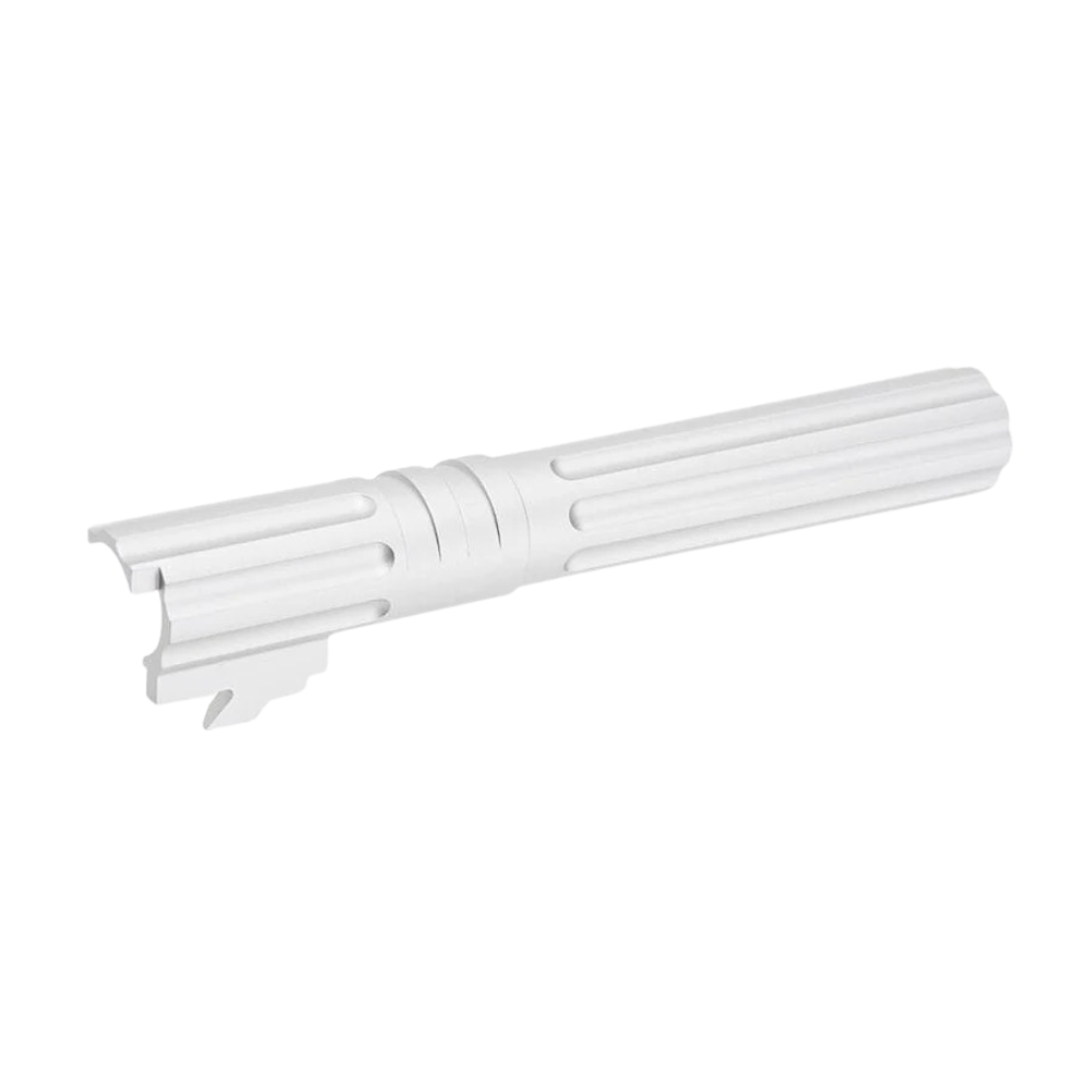 5KU Aluminium Threaded Outer Barrel - Type 1 - 5.1 - Silver
