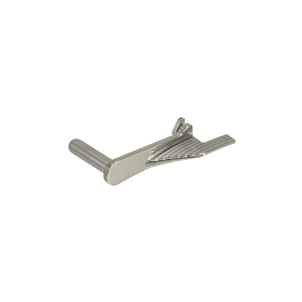 5KU Stainless Steel Extended Slide Stop Type.1 for Hi-Capa - Silver