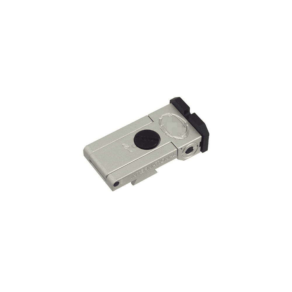 5KU Aluminium STI Style Rear Sight for Marui Hi - Capa - Silver airsoft Slides UK