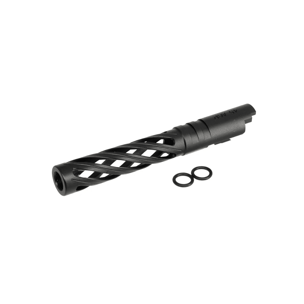 5KU Aluminium Threaded Hollow Outer Barrel - 5.1 airsoft UK