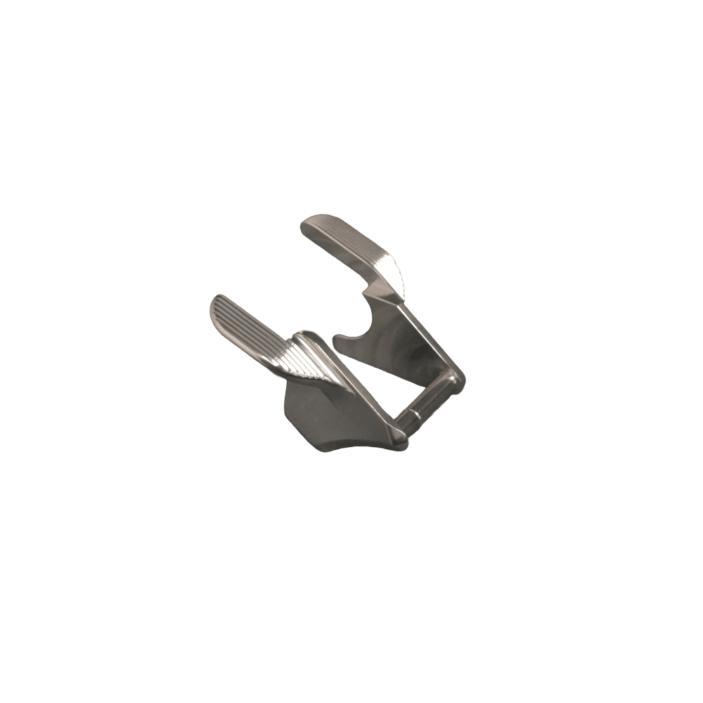5KU Stainless Steel Ambi Thumb Safety - Silver - Hi - Capa Hub Ltd