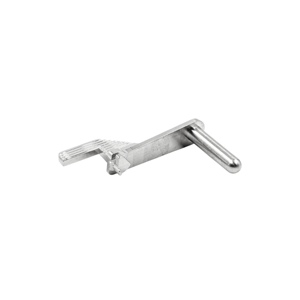 5KU Stainless Steel Extended Slide Stop Type.2 for Hi-Capa - Silver airsoft Slide Catches UK