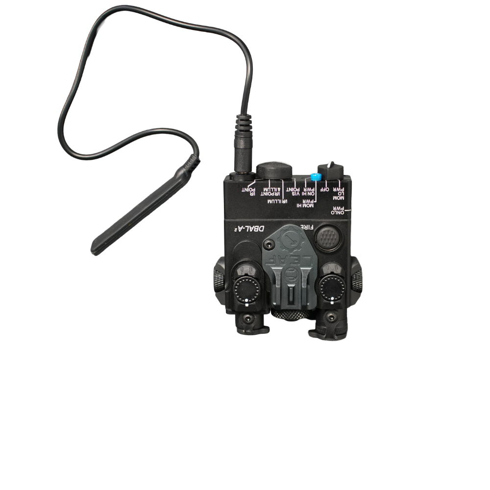 Holy Warrior DBAL-A2 Aluminium Laser Device - Black top view
