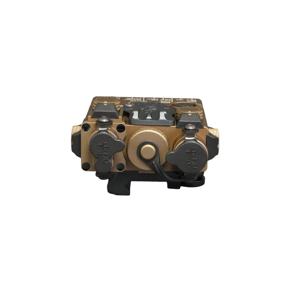 Holy Warrior DBAL-A2 Aluminium Laser Device - Dark Earth front view