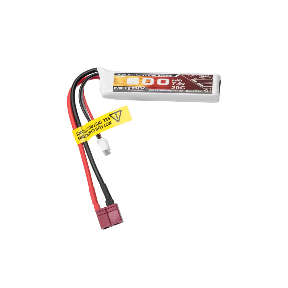 Matrix 7.4V 600mAh LiPo PDW Stick Battery (Deans)
