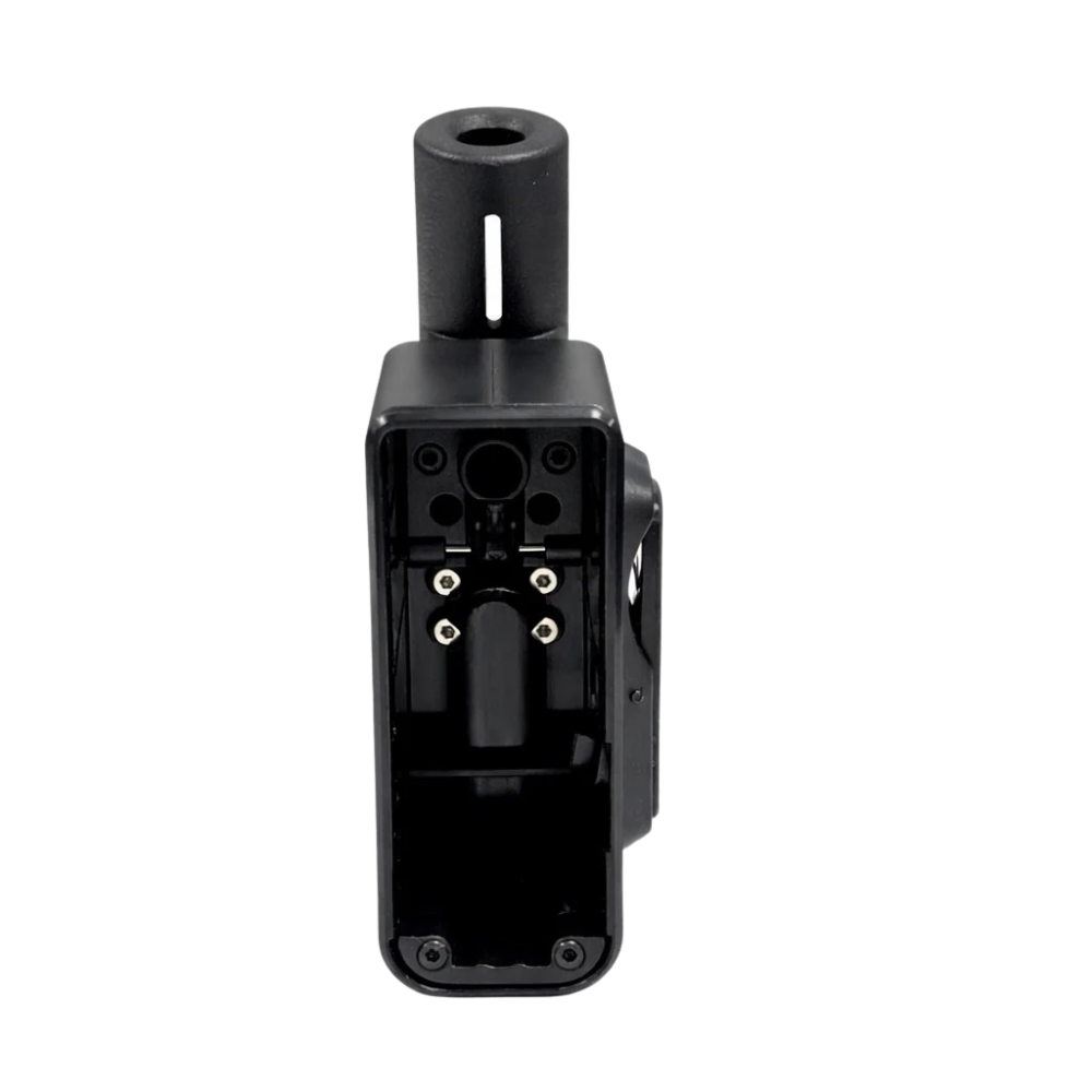 Airsoft shotgun to M4 adapter with reinforced polymer magwell