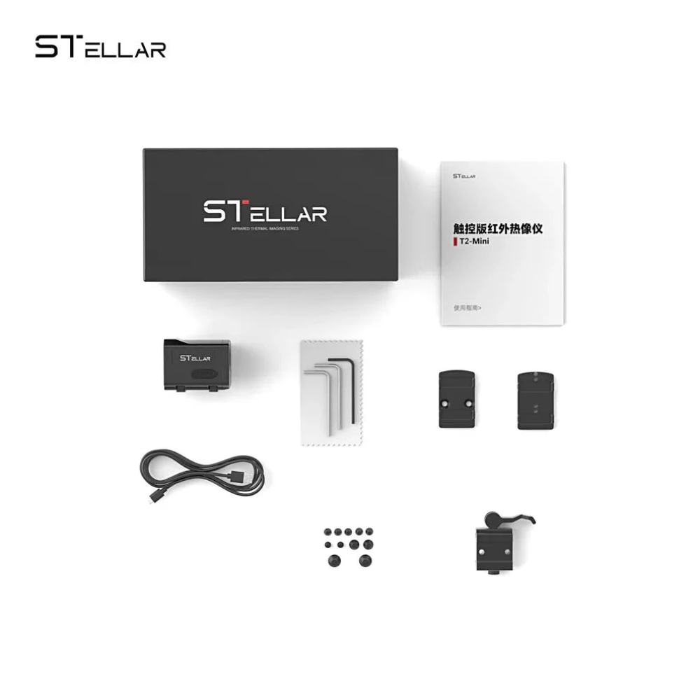STELLAR T2-Mini Compact thermal imaging scope - Black