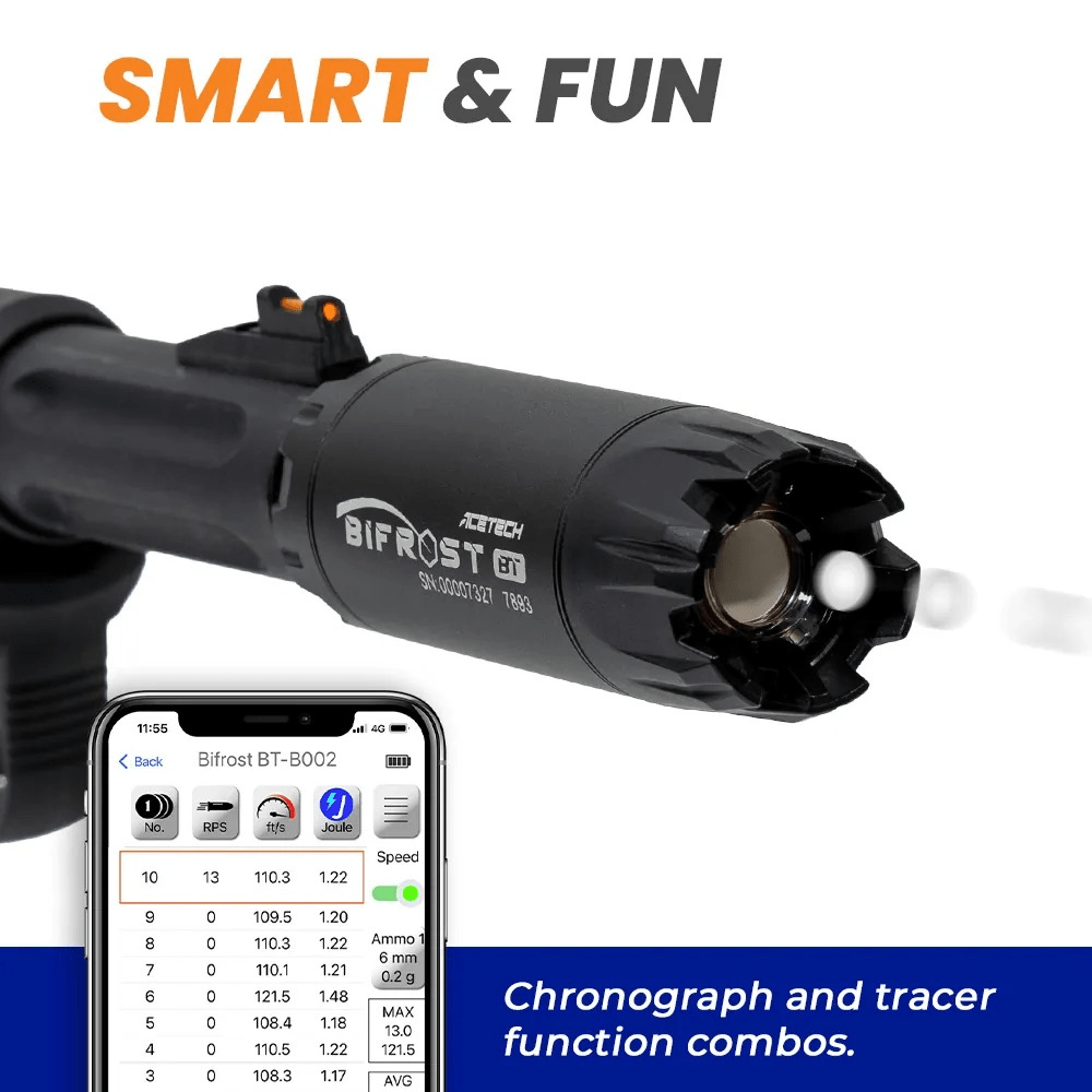 AceTech Bifrost BT Multi Colour Tracer (Bluetooth) airsoft UK