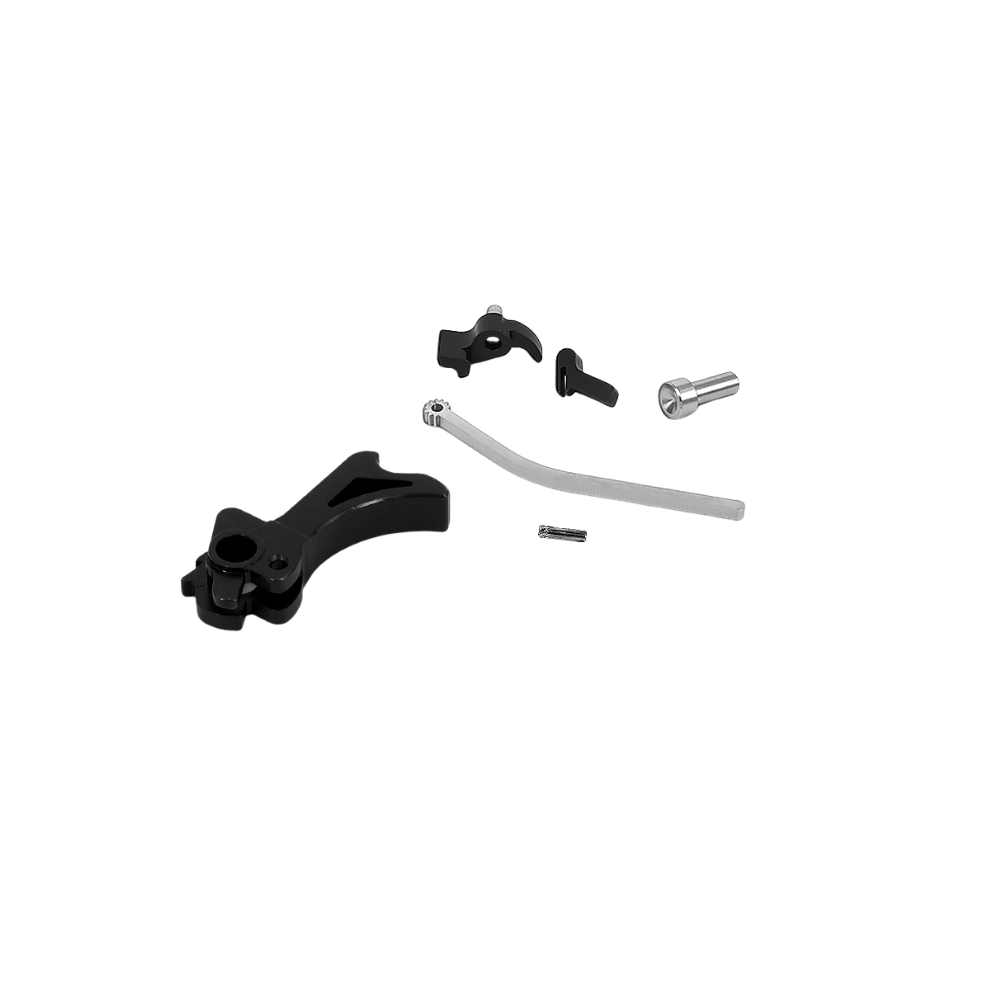 Airsoft Masterpiece CNC Steel Hammer & Sear Set for Marui Hi - CAPA - STI SPUR - Black - Hi - Capa Hub Ltd