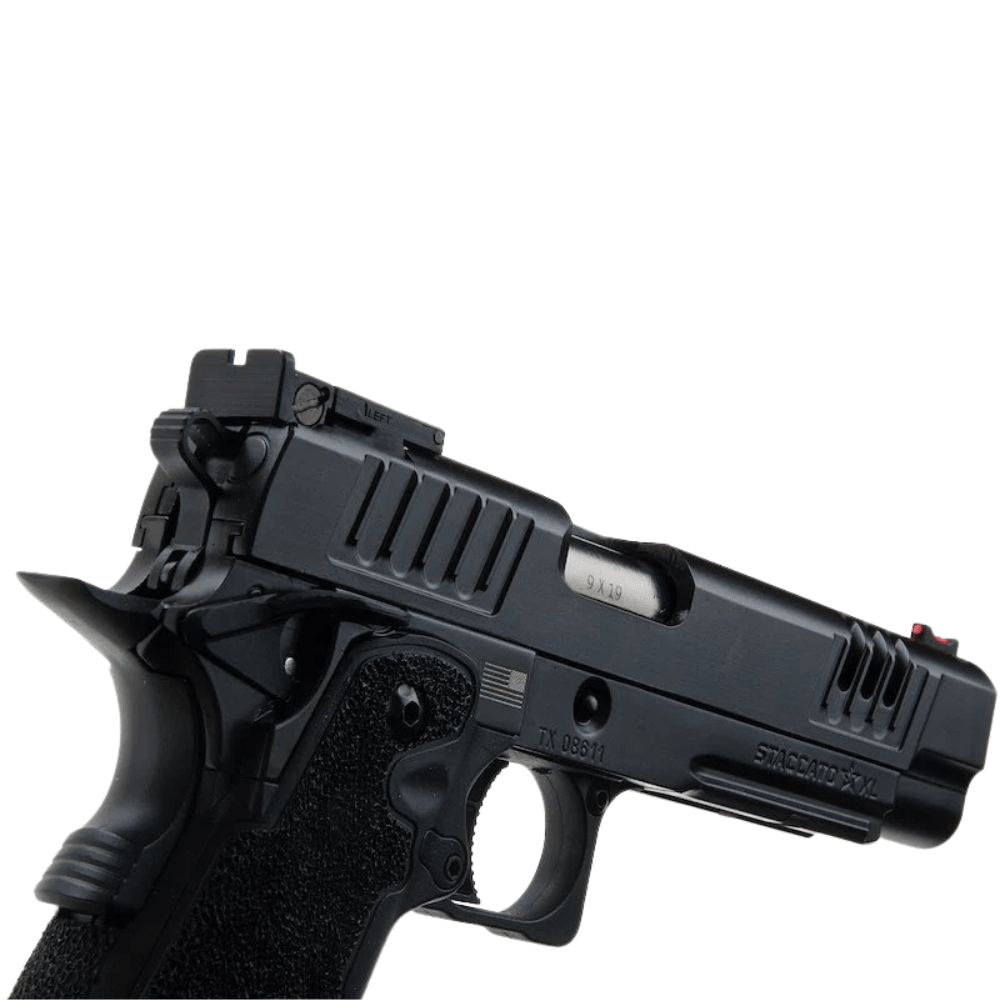 ARMY ARMAMENT R611 Staccato 2011 - XL GBB Airsoft (Stippled Grip) - Black airsoft UK