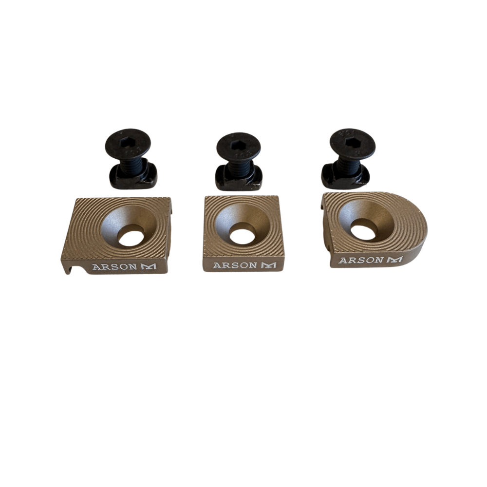 Arson Machine style CNC Aluminium M-LOk Wire Guides airsoft M-LOK Accessories UK