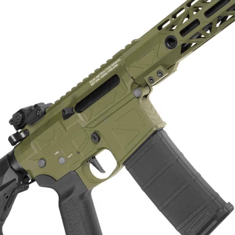 Delta Armory R15 FREYA™ Gen.2 10" M-LOK M4/AR-15 AEG - Olive Drab airsoft UK