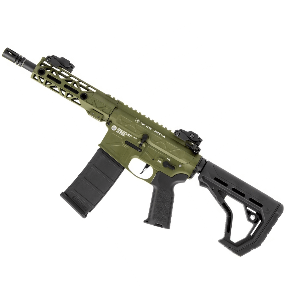 Delta Armory R15 FREYA™ Gen.2 7" M-LOK M4 AEG - Olive Drab airsoft UK