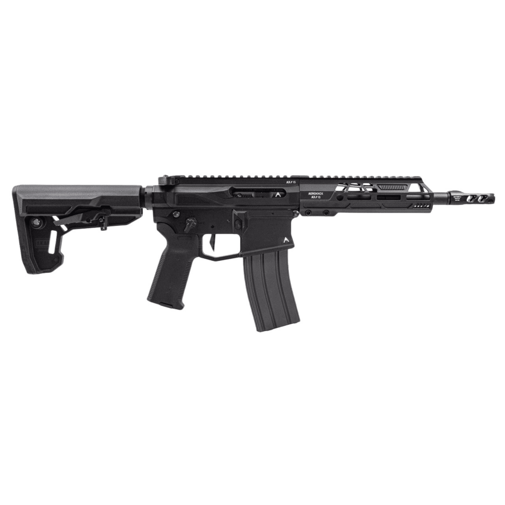 Double Eagle Aeroknox Licensed AX15 8.5" MWS GBB Rifle airsoft UK