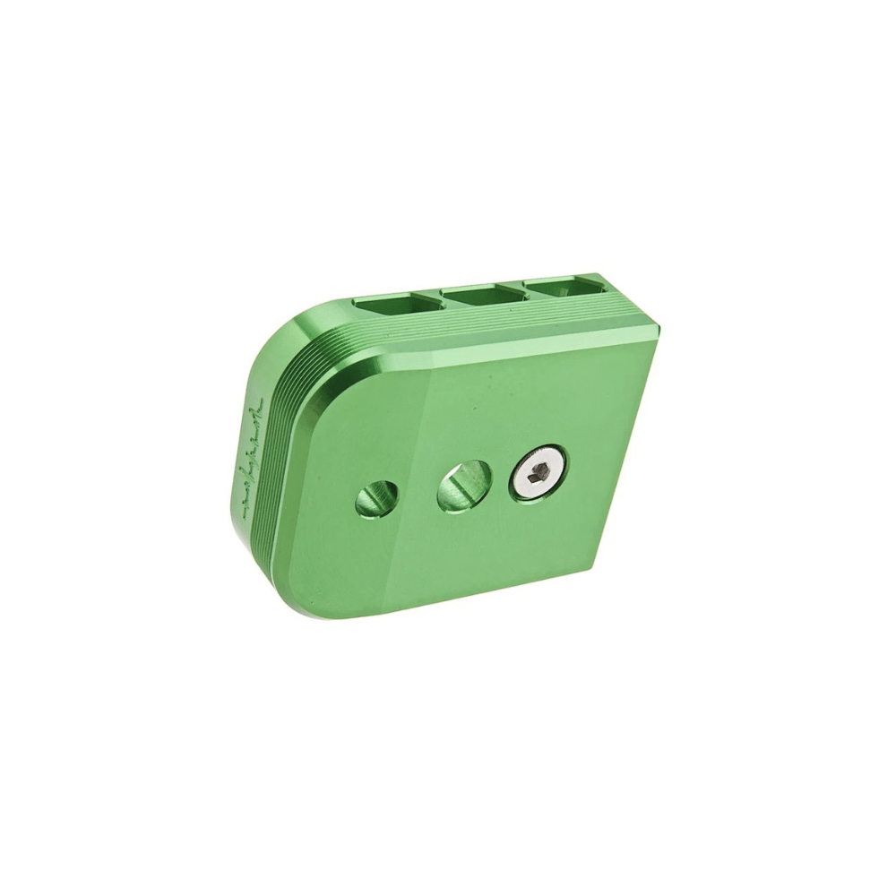 Dr.Black 5.1 Magazine Base Plates - Type B - Green airsoft UK
