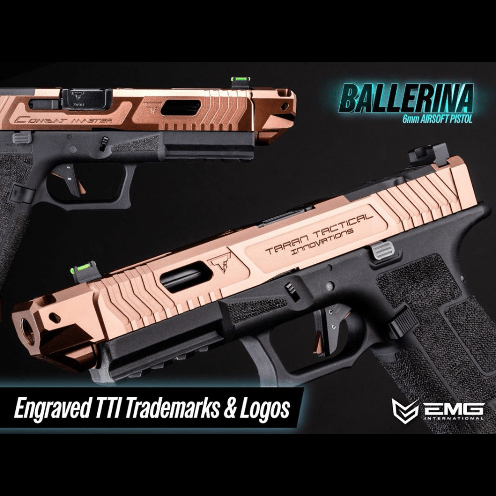 EMG (AA) TTI Ballerina G34 GBB Pistol airsoft UK