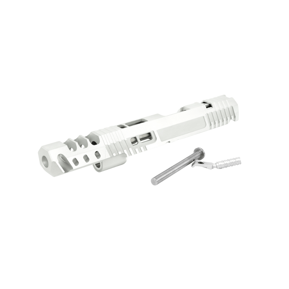 Gunsmith Bros 'TTi Sand Viper' Open Kit for Hi - CAPA - Silver airsoft Slides UK
