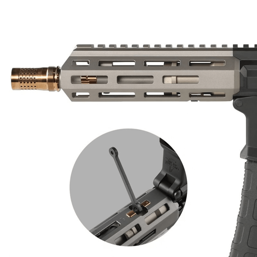 Salvo Precision 7.0 Honey Badger SBR w/ PDW Stock - MWS STEEL BOLT airsoft UK