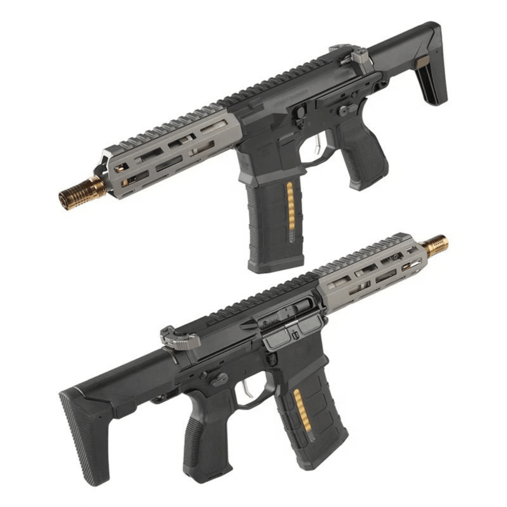 Salvo Precision 7.0 Honey Badger SBR w/ PDW Stock - MWS STEEL BOLT airsoft UK