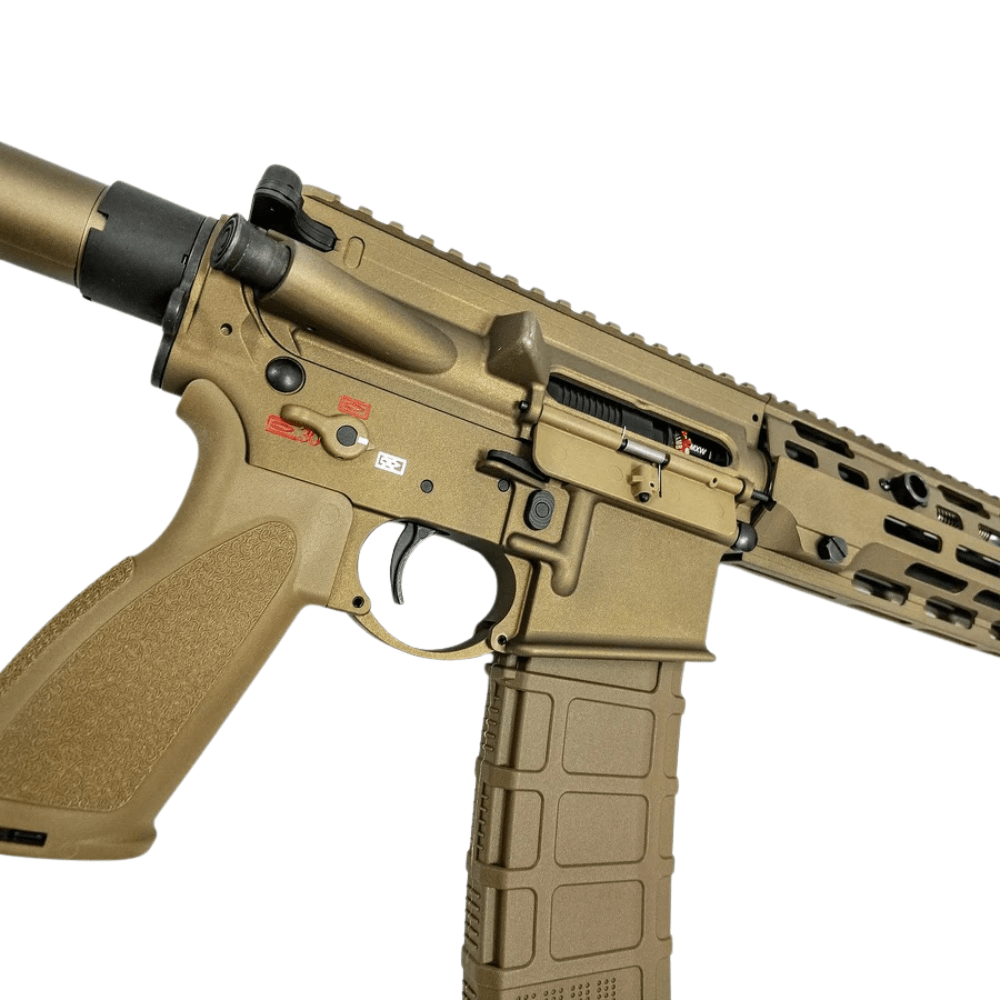 TC Designs Complete 416 A5 10.5" HPA Airsoft Rifle - Burnt Bronze airsoft UK
