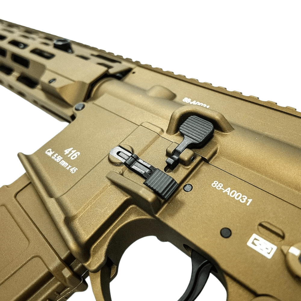 TC Designs Complete 416 A5 10.5" HPA Airsoft Rifle - Burnt Bronze airsoft UK