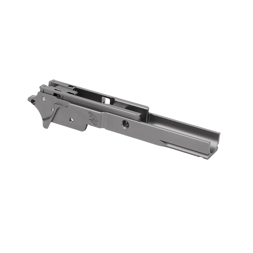 EDGE Custom “LIMCAT” Aluminium Frame for Hi-CAPA - Grey Advanced Frames from EDGE - Shop now at Hi-Capa Hub Ltd